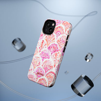 Pink Shell Watercolor Phone Case