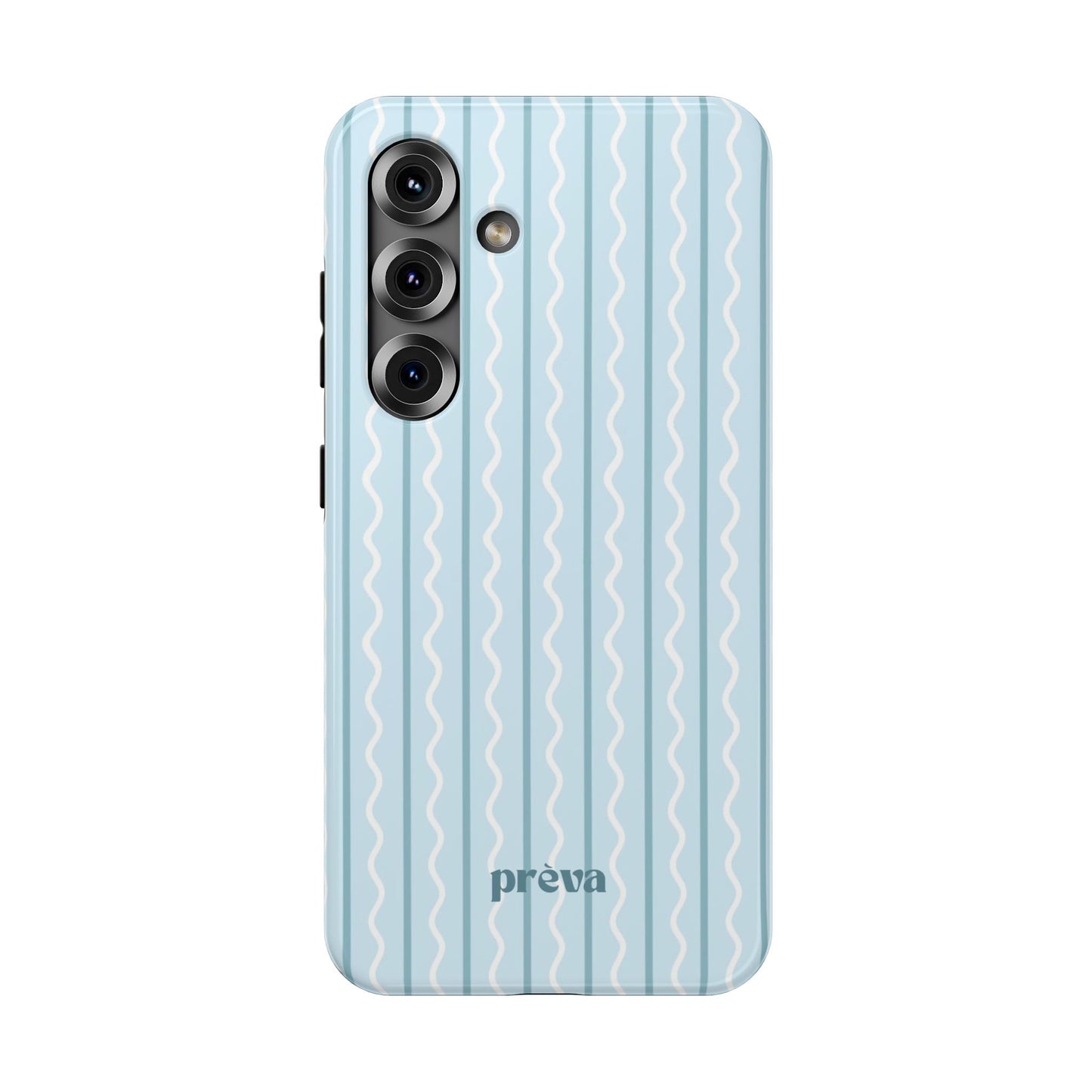 Blue Island Stripes Phone Case