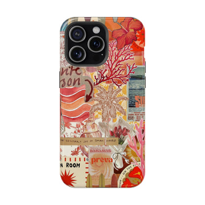 Vintage Floral Collage Phone Case
