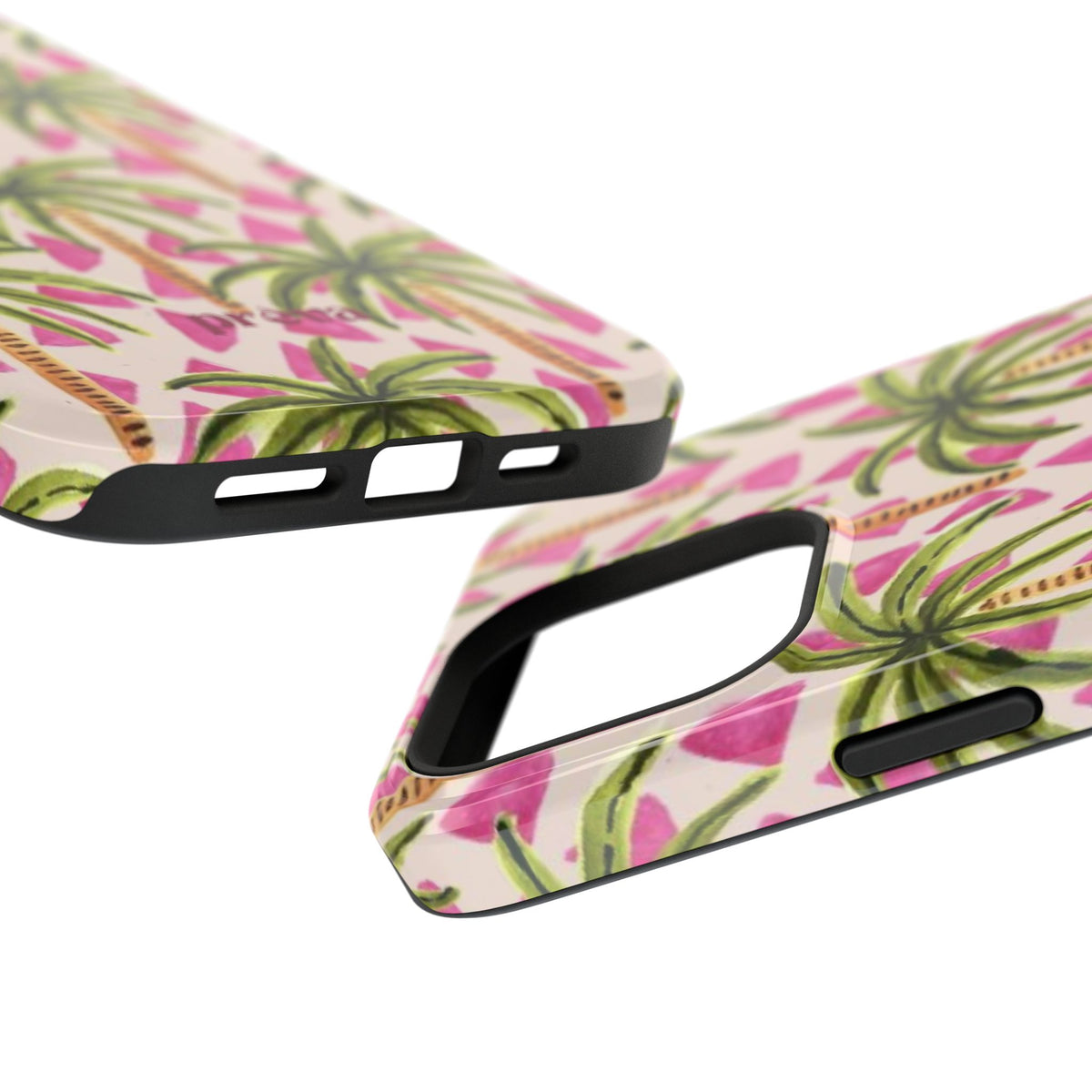 Phone Case — Pink Palm Tree Impact-Resistant Protector