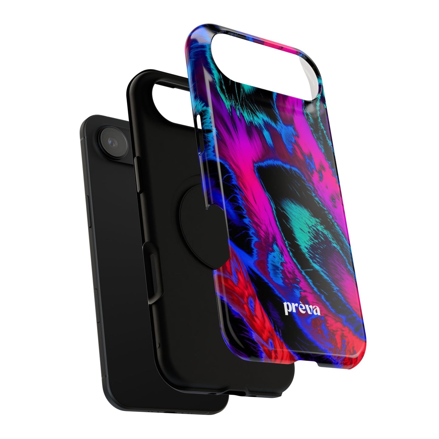 Neon Swirl Phone Case