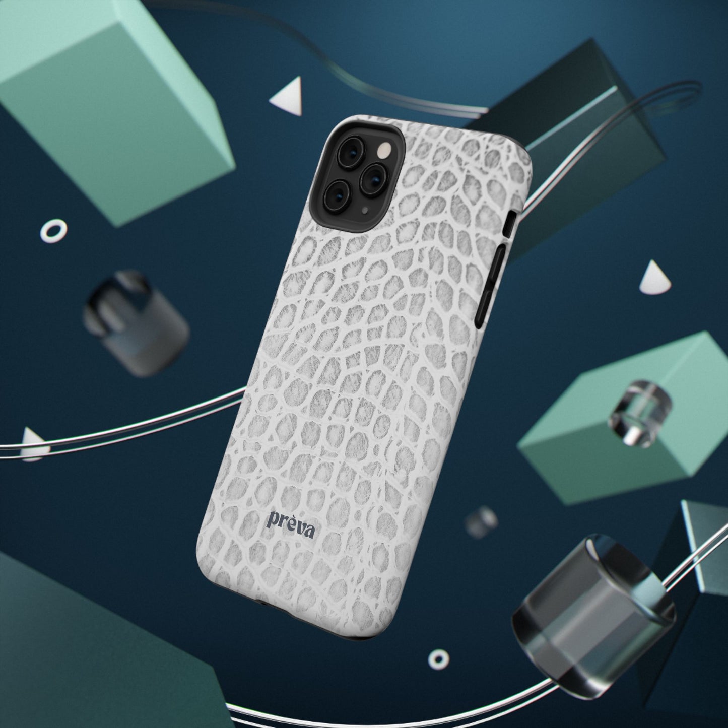 White Snake Phone Case