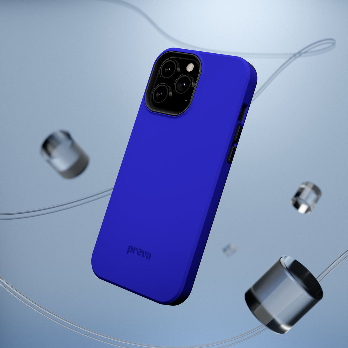 Neon Dark Blue Phone Case