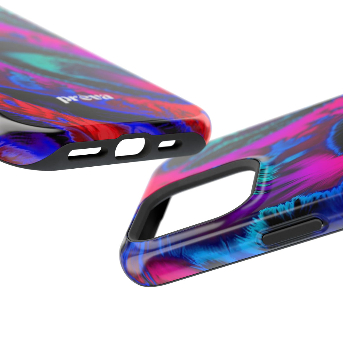 Neon Swirl Phone Case
