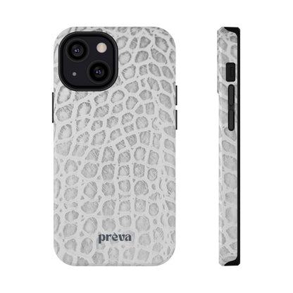 White Snake Phone Case