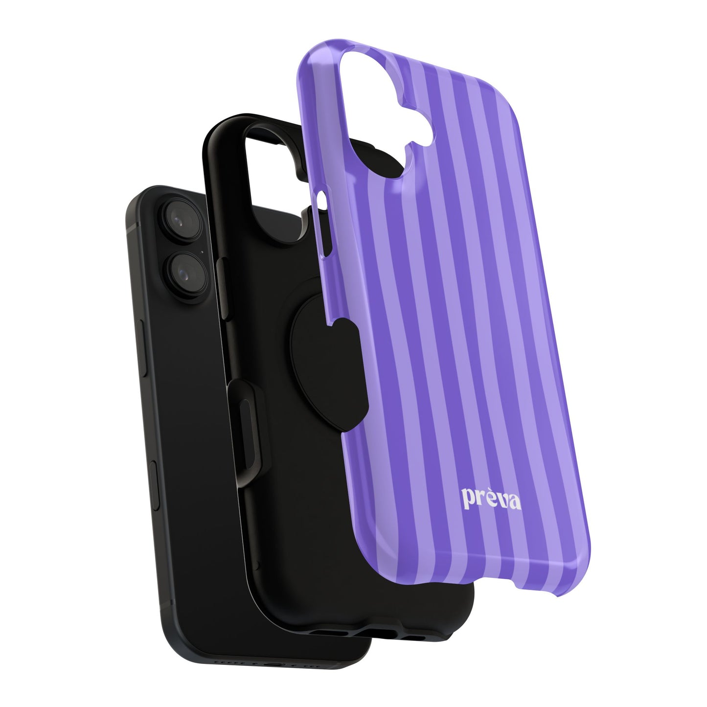 Lavender Stripes Phone Case