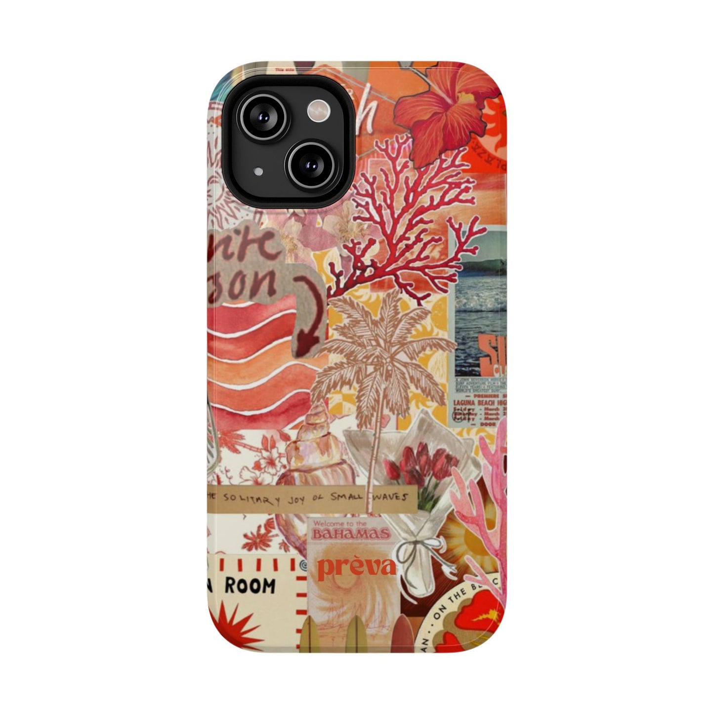 Vintage Floral Collage Phone Case