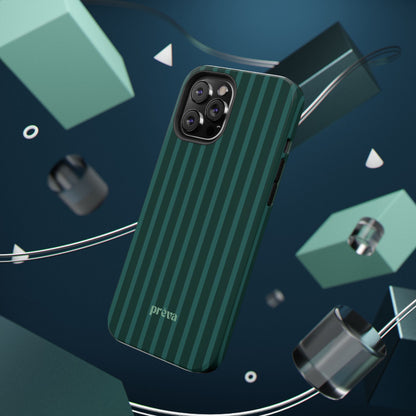 Striped Green Phone Case