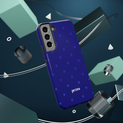 Dark Blue Polka Dots Phone Case