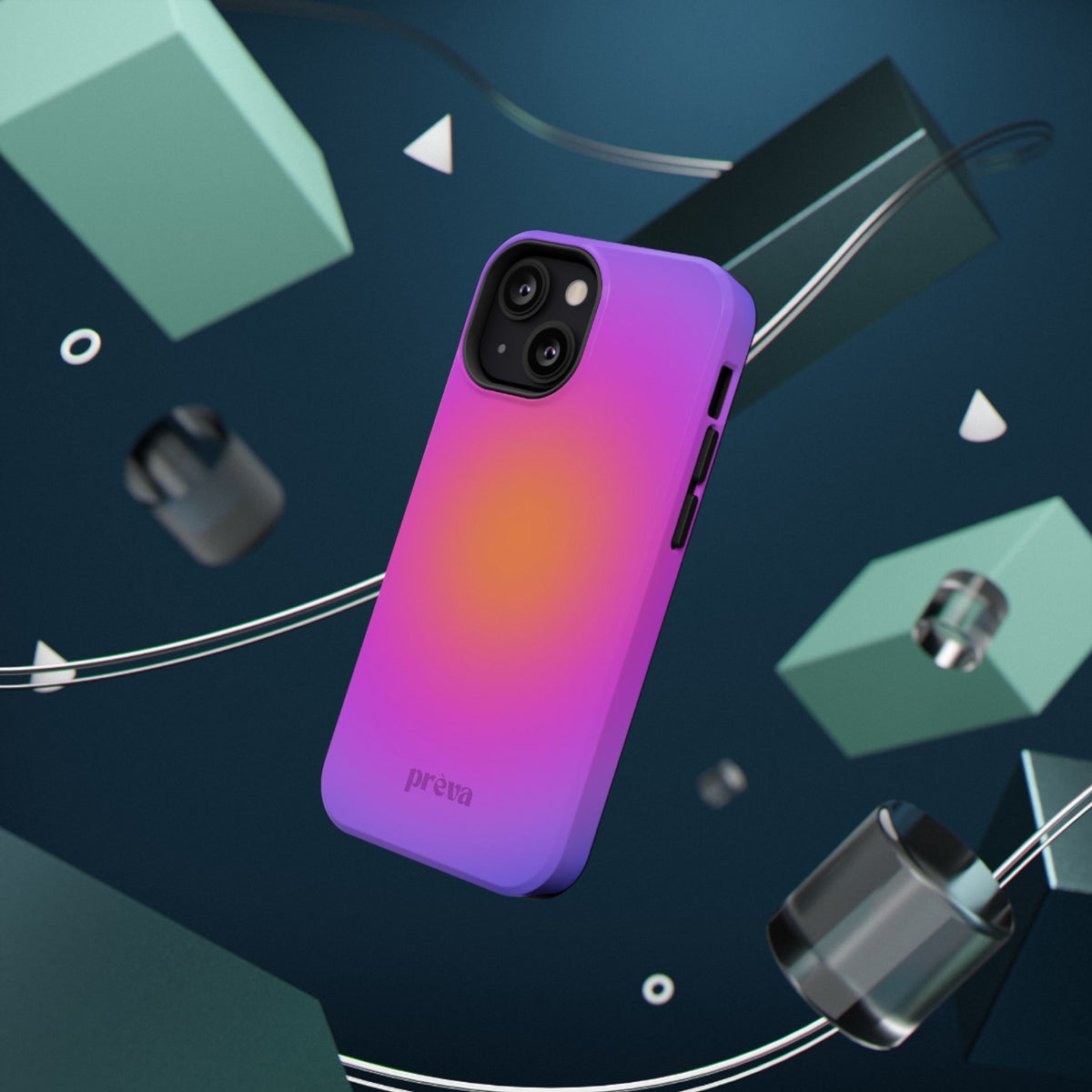 Purple Aura Phone Case