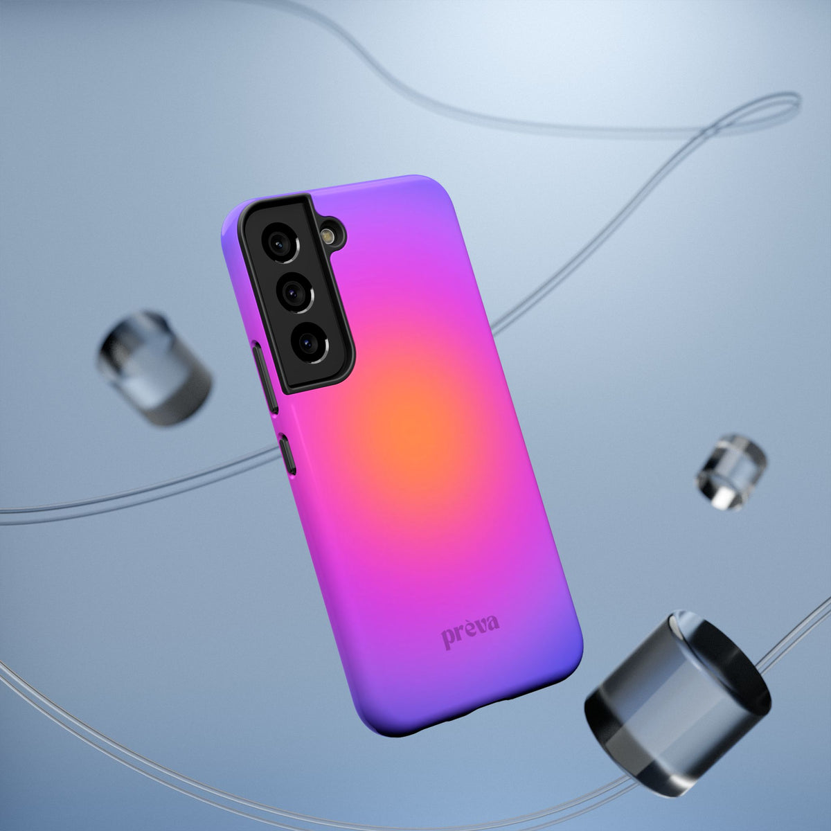 Purple Aura Phone Case