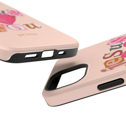 Pink Jesus Loves You Phone Case