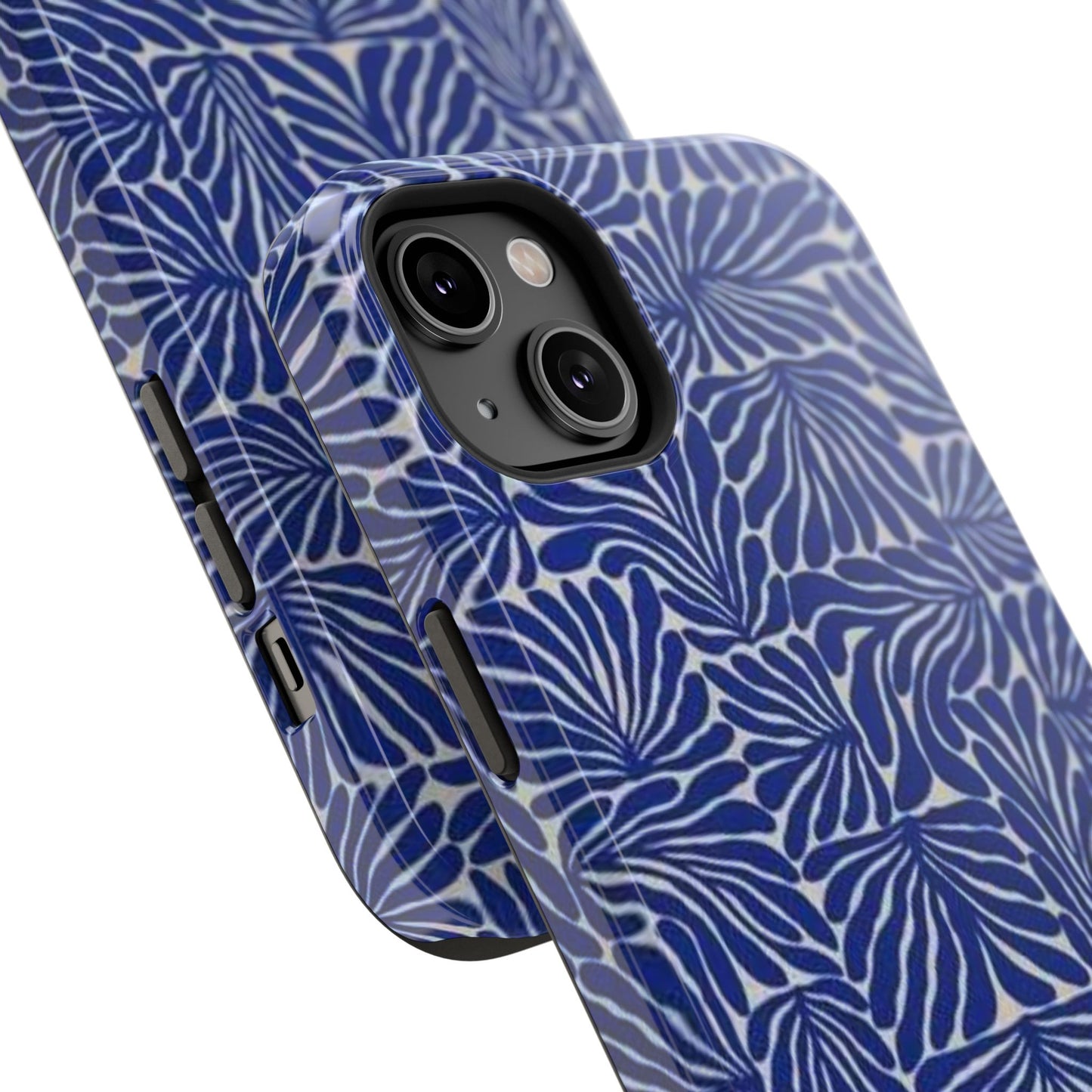 Blue Abstract Greek Phone Case