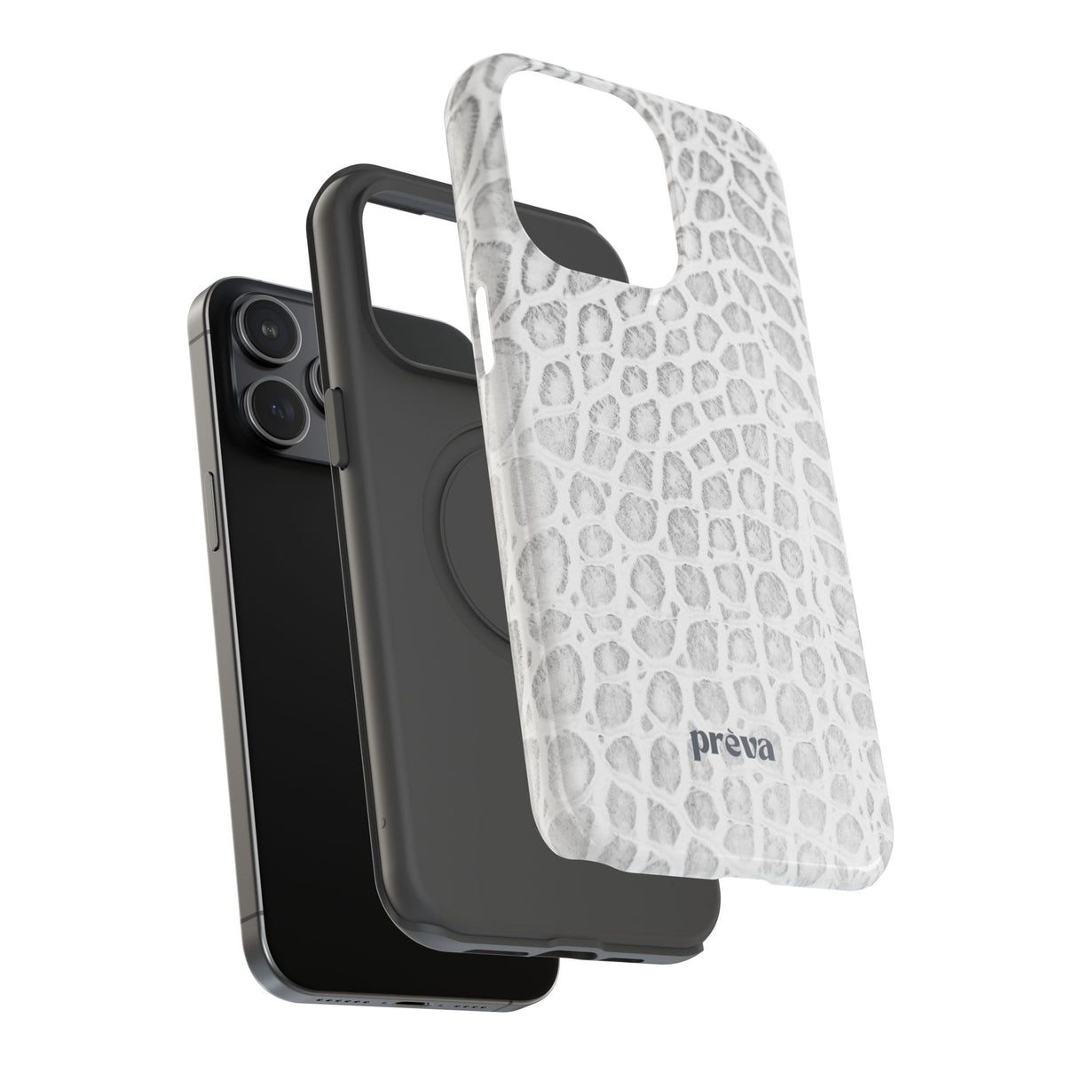 White Snake Phone Case
