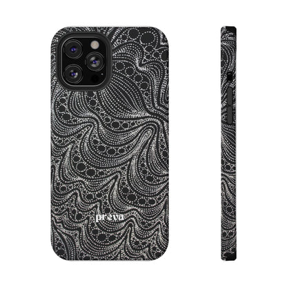 Abstract Midnight Lace Phone Case