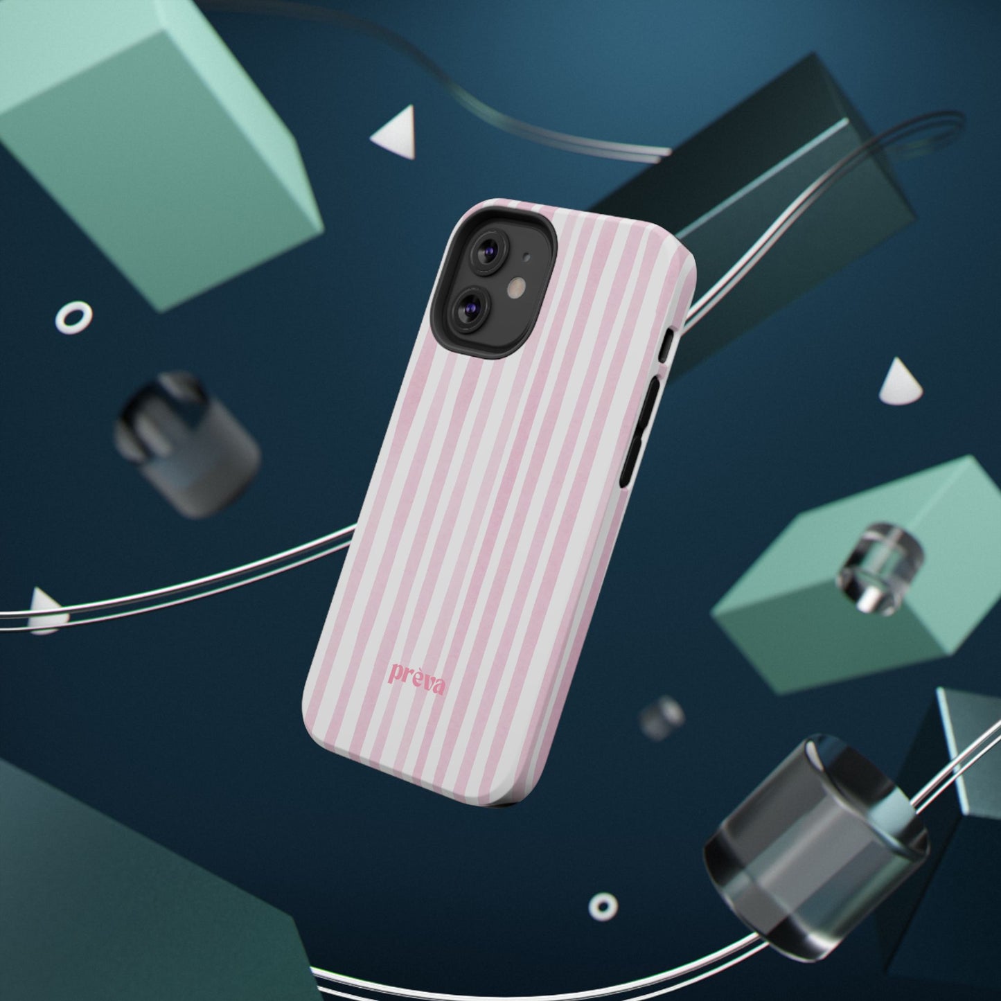 Pink Stripe Phone Case