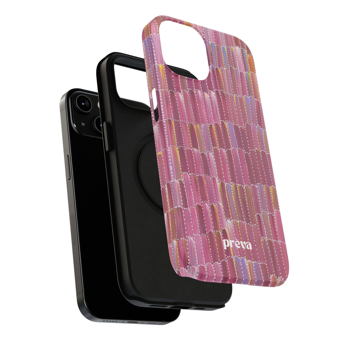 Pink Brushstroke Phone Case