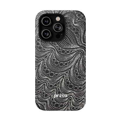Abstract Midnight Lace Phone Case