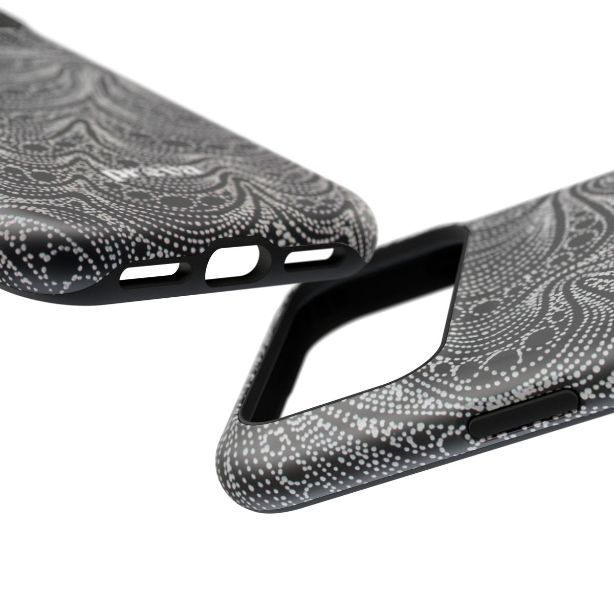Abstract Midnight Lace Phone Case