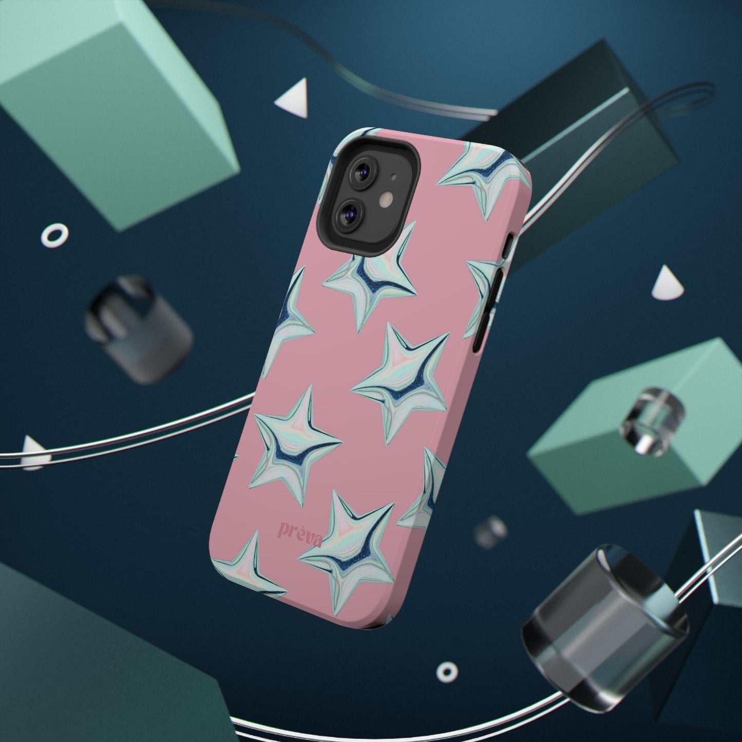 Pink Starburst Phone Case