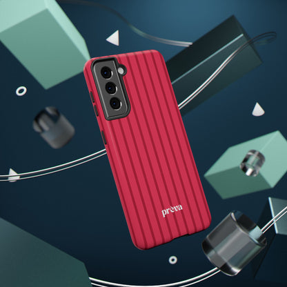 Pinky Red Stripes Phone Case