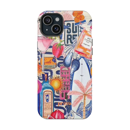 Tropical Beach Collage Phone Case