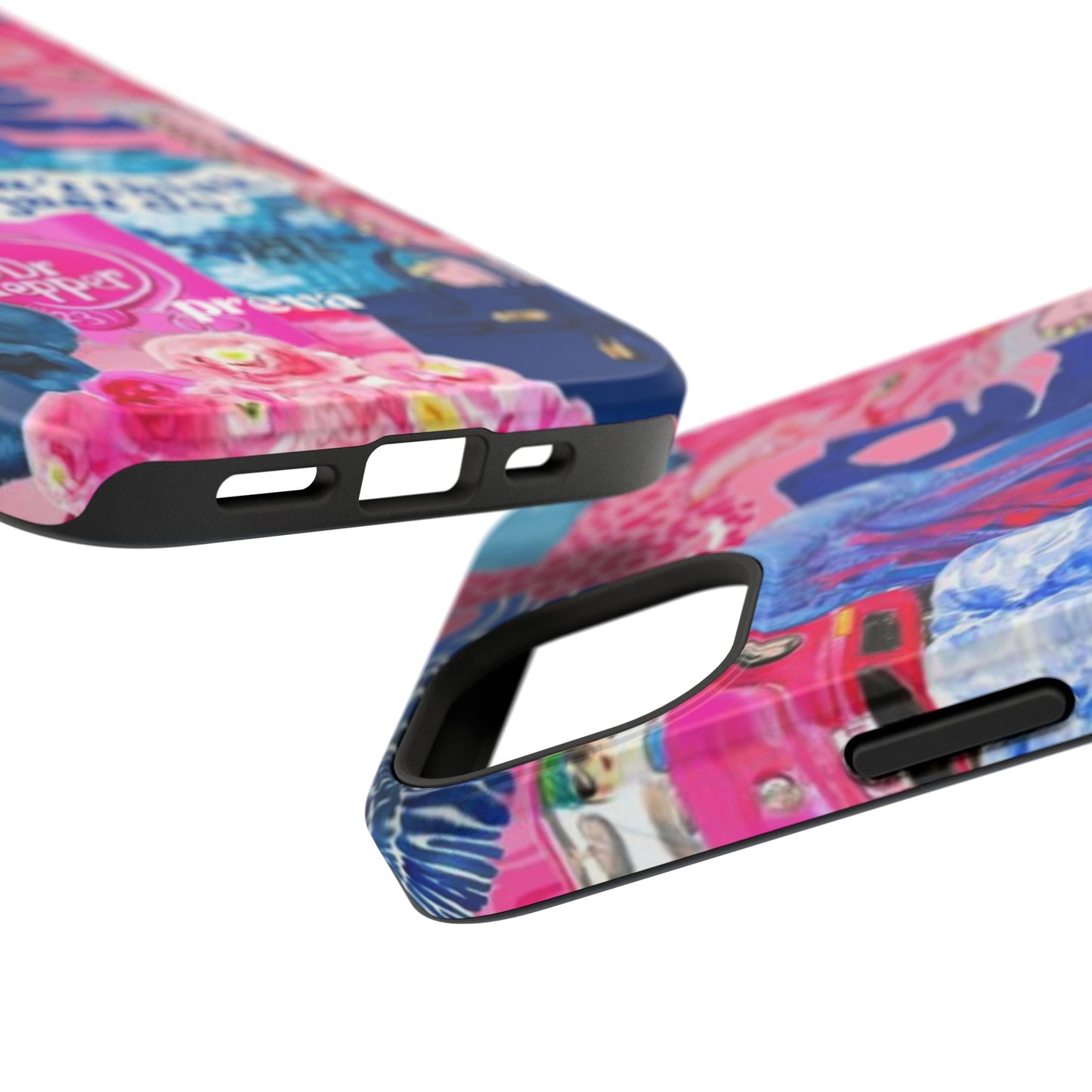 Vibrant Galaxy Collage Phone Case