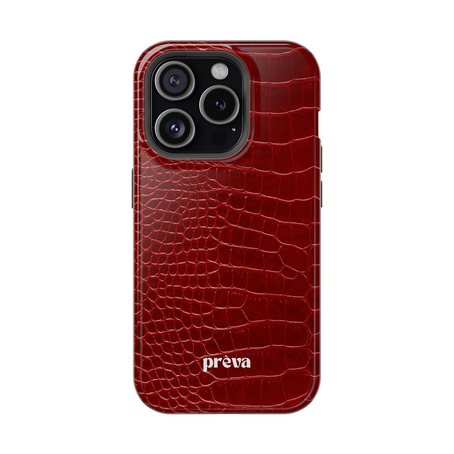 Red Croc Phone Case