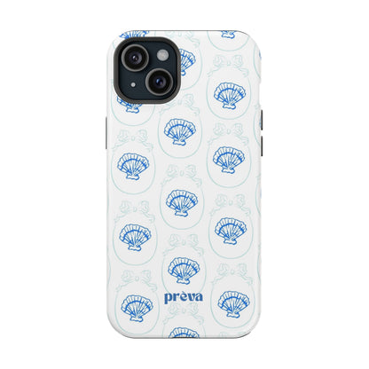 Fancy Teal Shell Phone Case