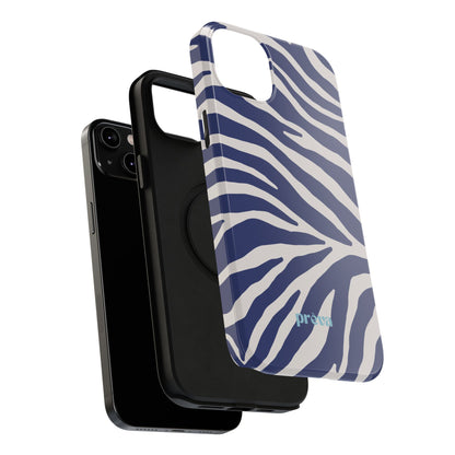 Blue Zebra Phone Case