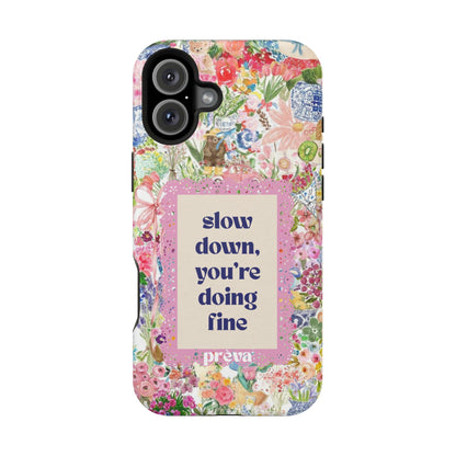 Slow Down Flowers x notsoken Phone Case