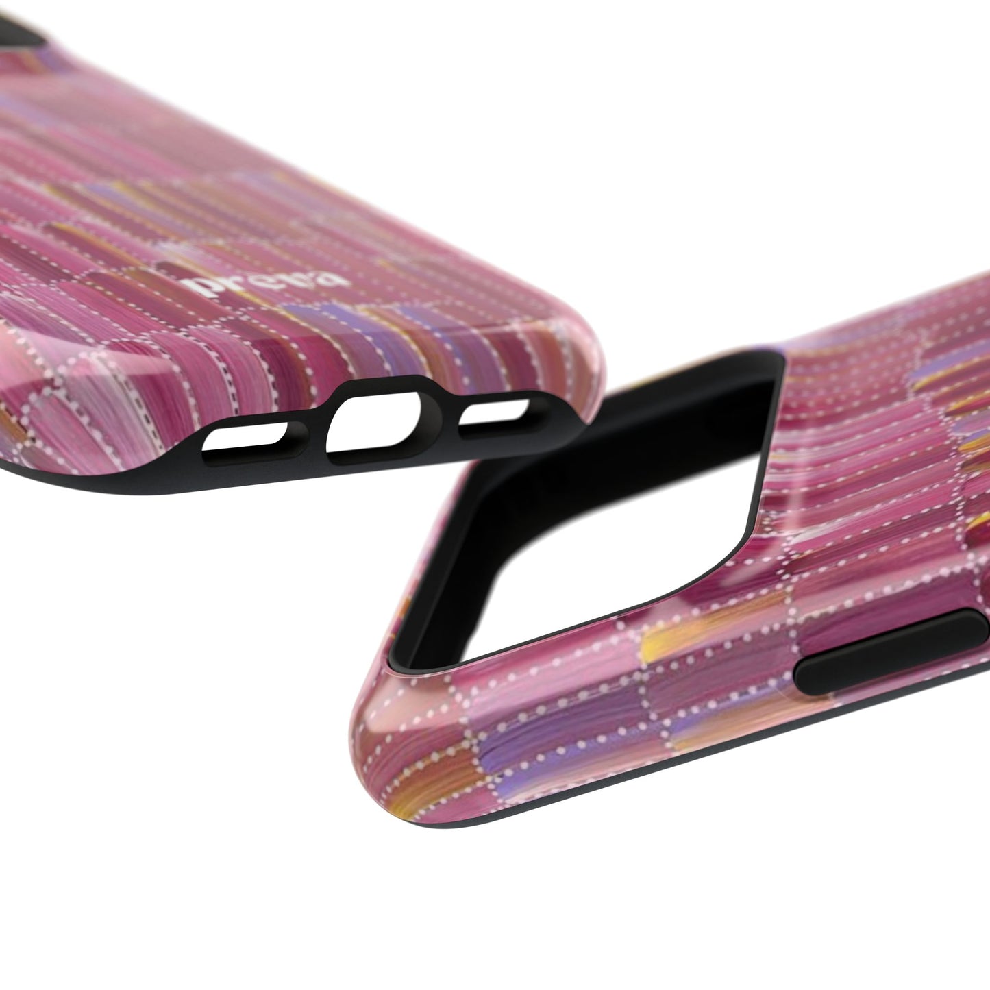 Pink Brushstroke Phone Case