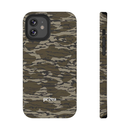 Camo Impact-Resistant Phone Case — Military Green Rugged Protection