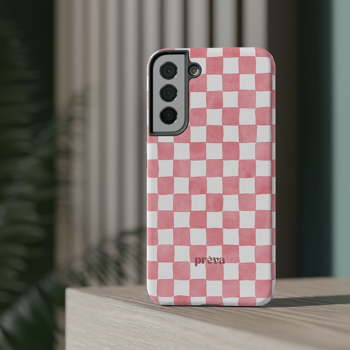 Pink Checkers Phone Case