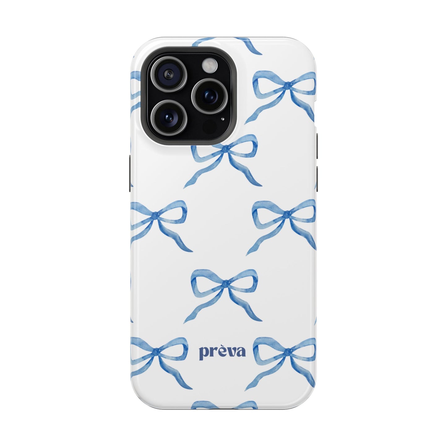 Blue Bow Phone Case