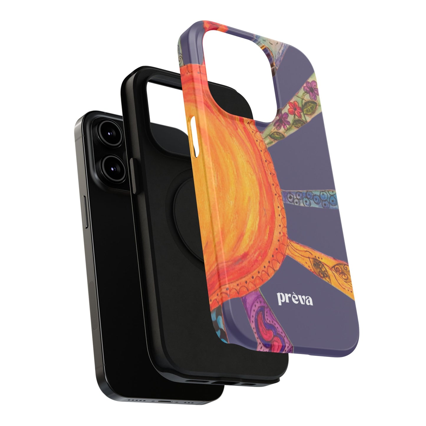 Purple Cancun Sun Phone Case