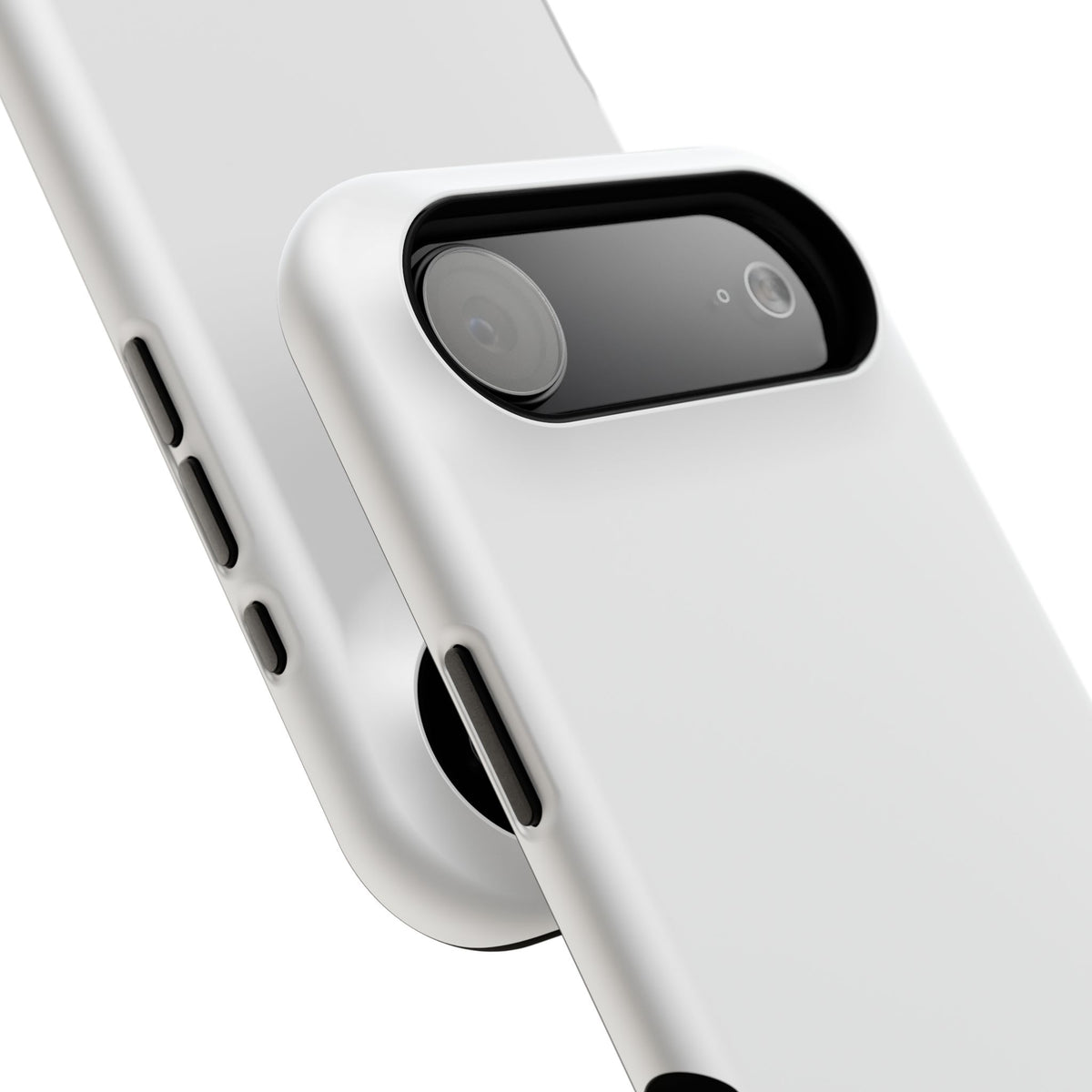 White & Grey Phone Case