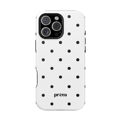B&W polka dots Phone Case