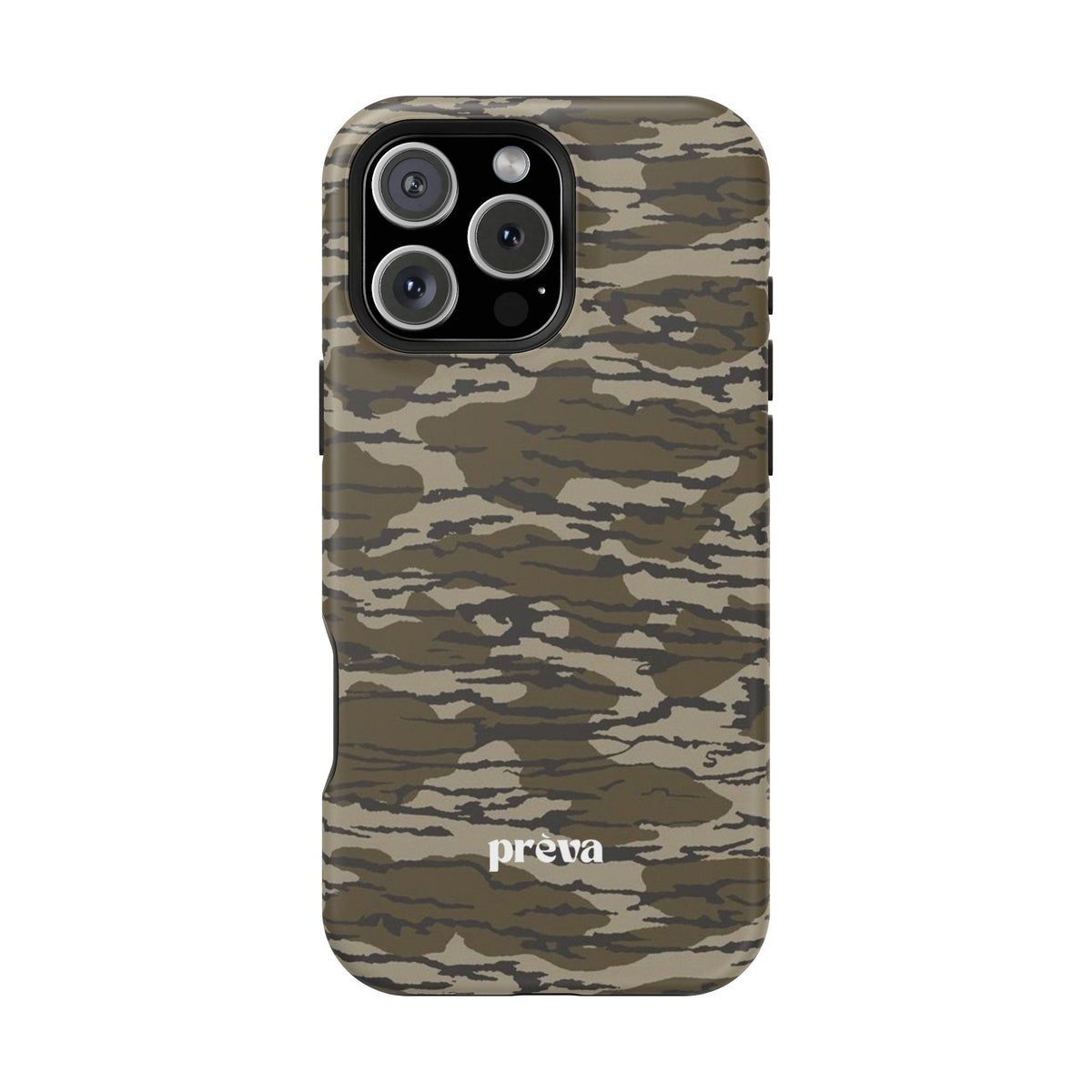 Camo Impact-Resistant Phone Case — Military Green Rugged Protection