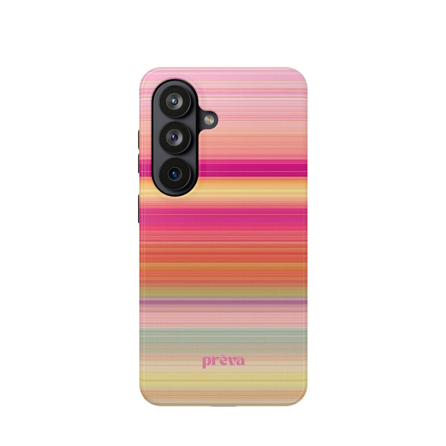 Pastel Stripe Rays Phone Case