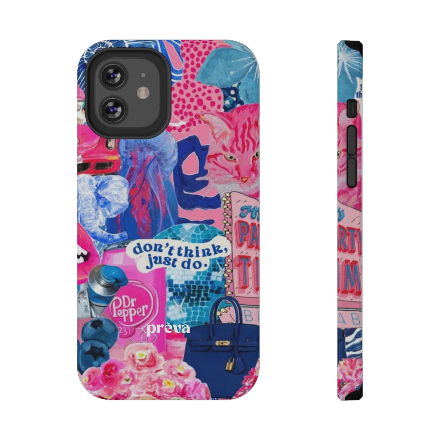 Vibrant Galaxy Collage Phone Case