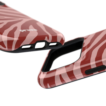 Red Zebra Phone Case