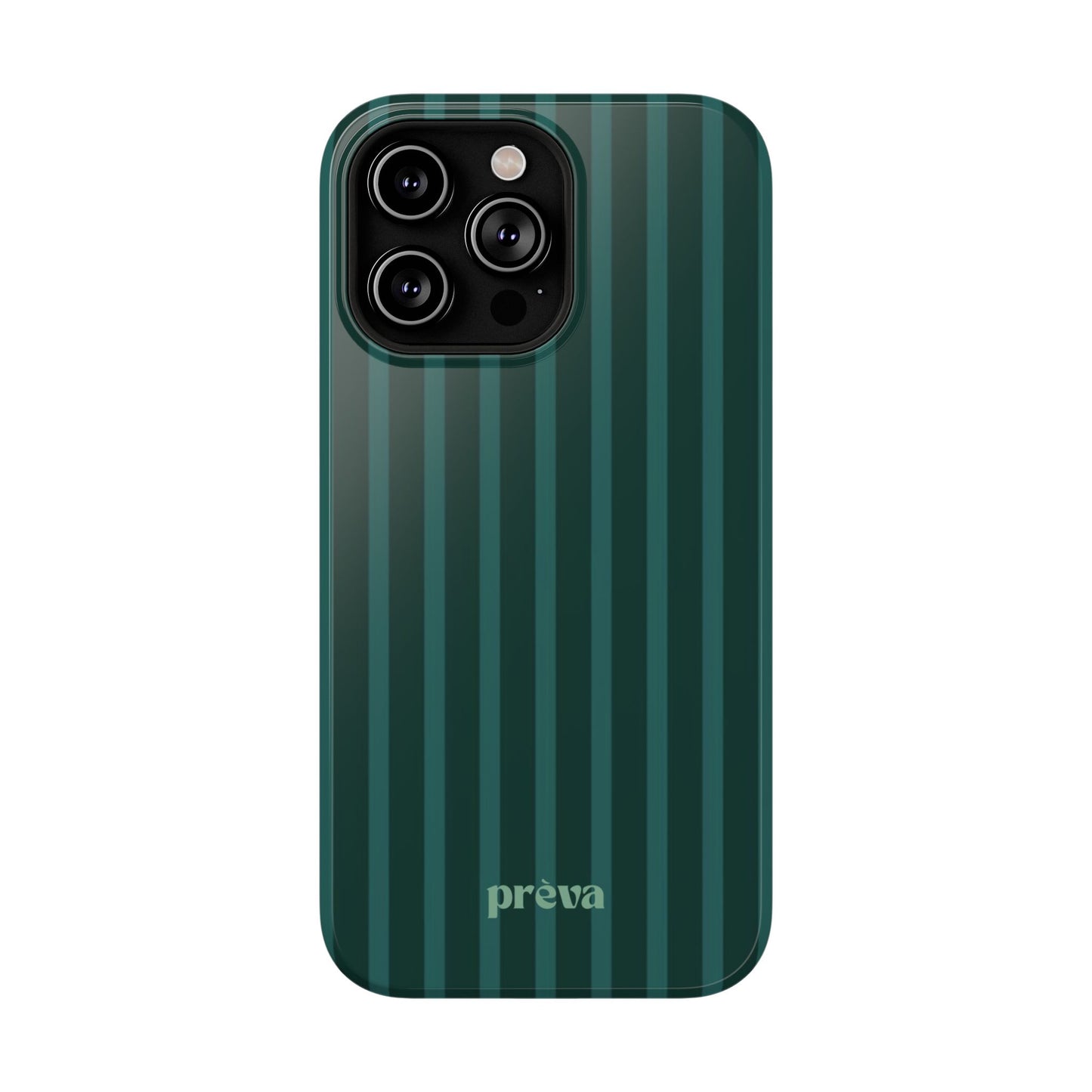 Striped Green Phone Case