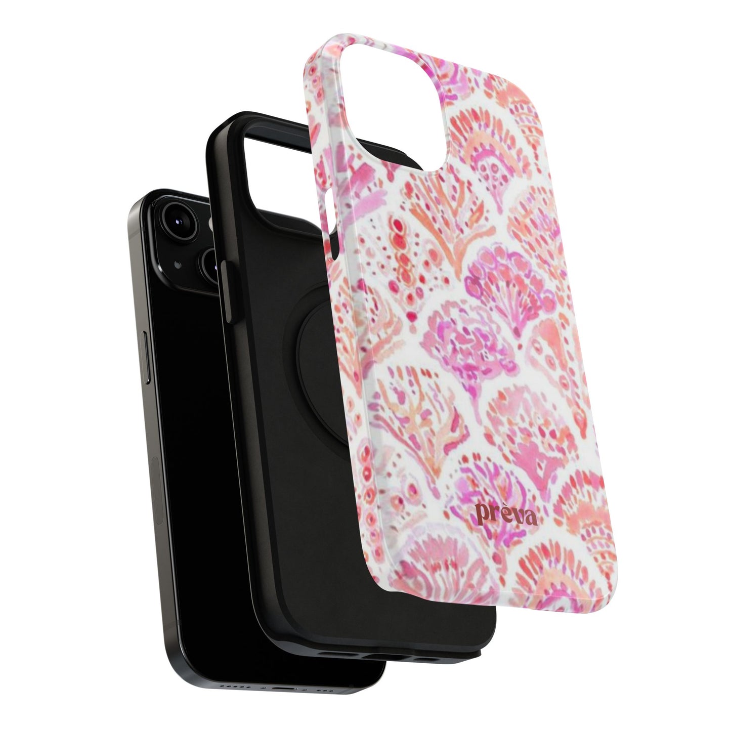 Pink Shell Watercolor Phone Case