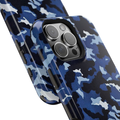 Blue Camo Phone Case