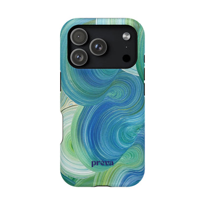 Swirling Ocean Impact-Resistant Phone Case