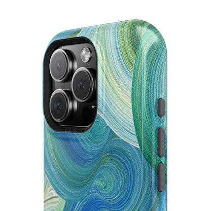 Swirling Ocean Impact-Resistant Phone Case