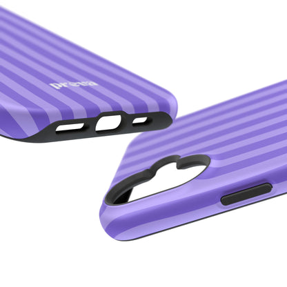 Lavender Stripes Phone Case