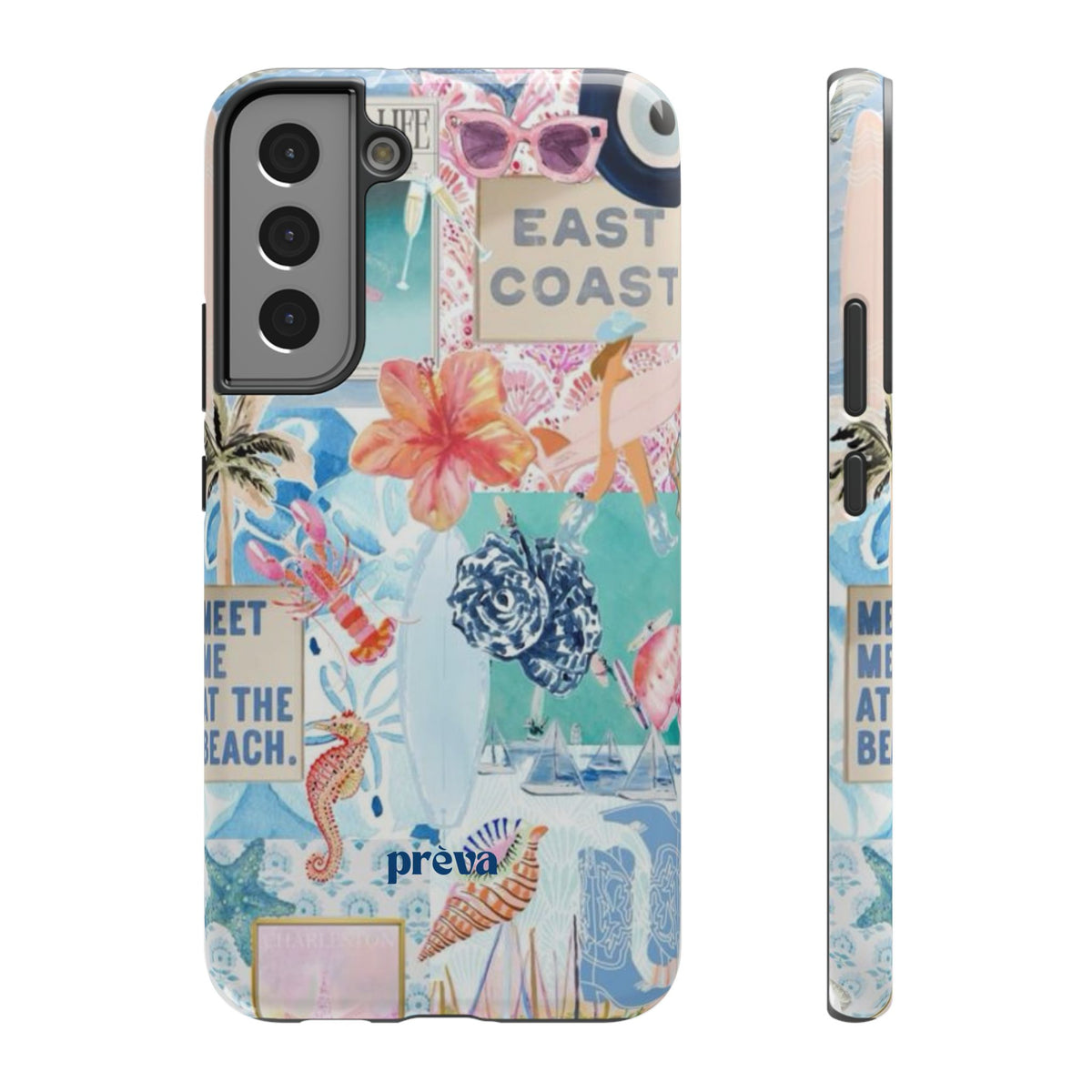 East Coast Collage Phone Case