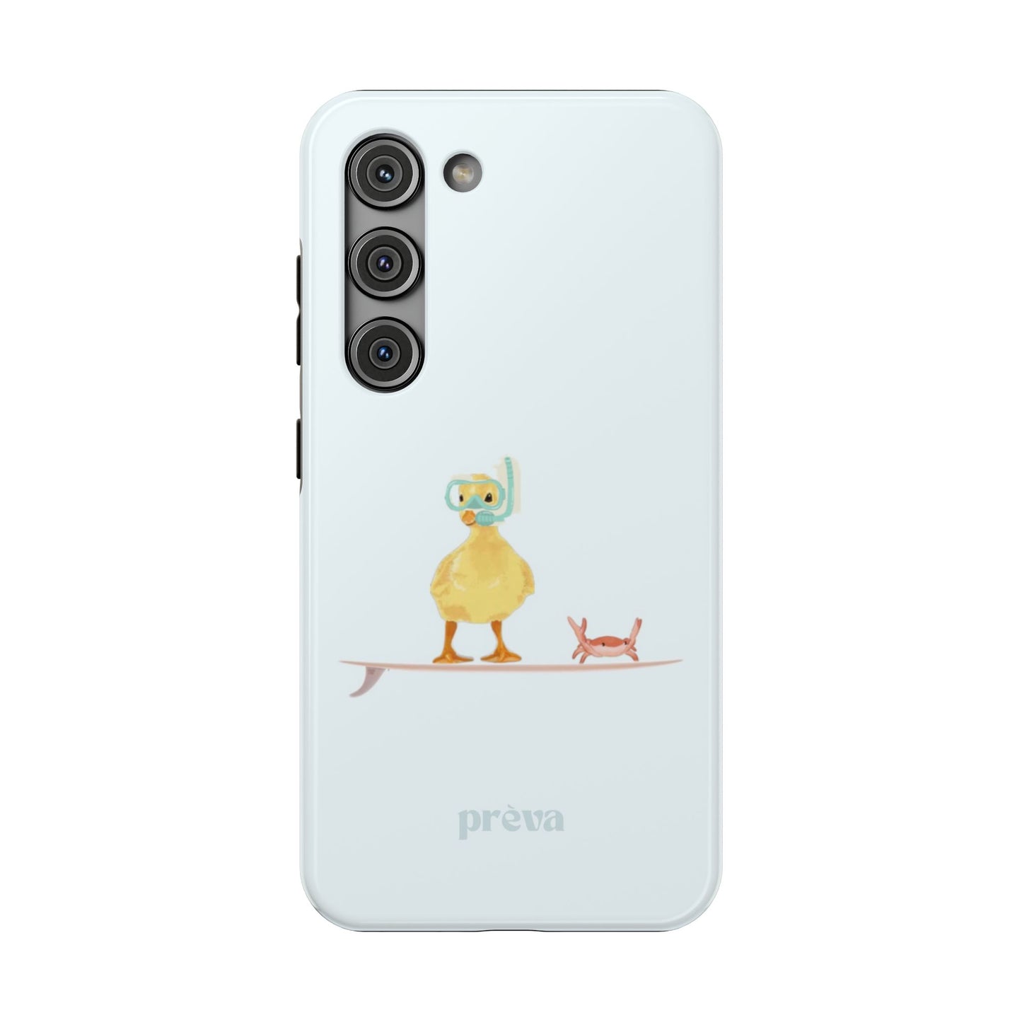 Scuba Duck Stripes Phone Case